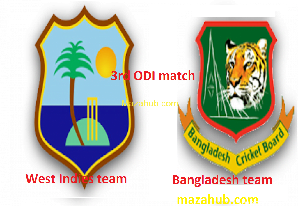 Bangladesh vs West Indies 3rd ODI